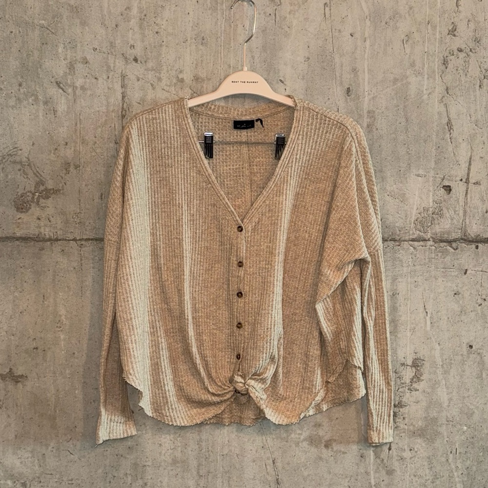 Waffle Knit Sweater